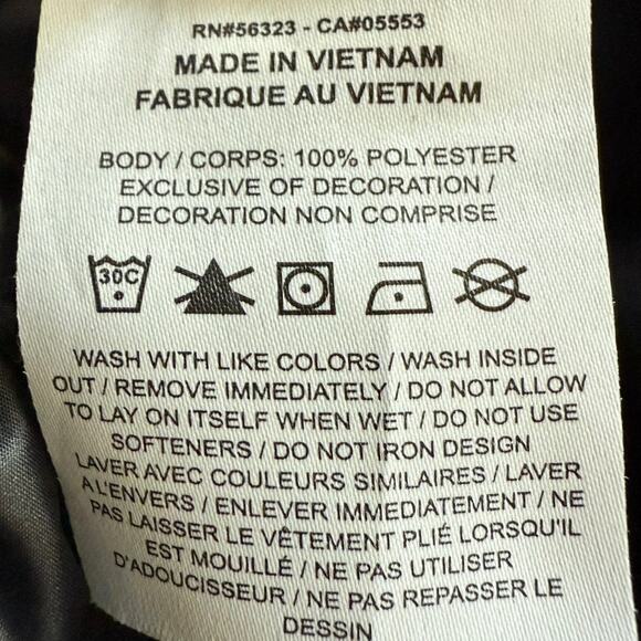 Nike Black Track Pants Women’s Small Standard Fit Mid Rise Joggers Athleisure - Picture 9 of 10